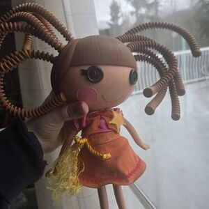 Lalaloopsy Orange and Pink Spiral-Haired Doll - Star Dress